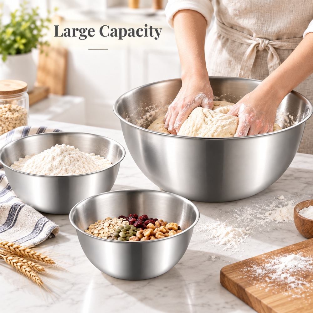 Set van 3 roestvrijstalen meng - Baking Kitchen Set recensie en prijs