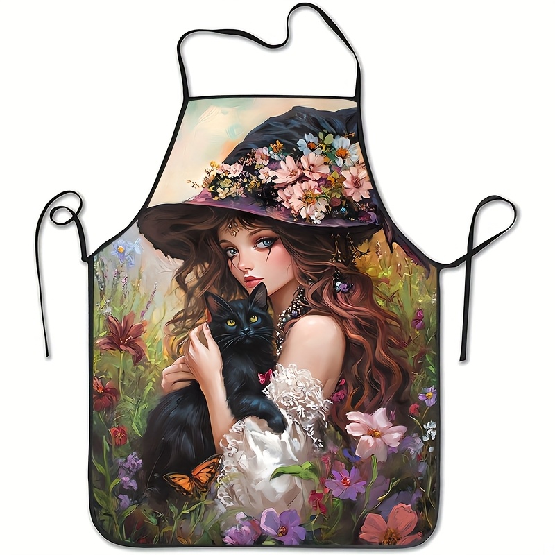 Een vintage schort met een mag - Kitchen Witch Baking recensie en prijs